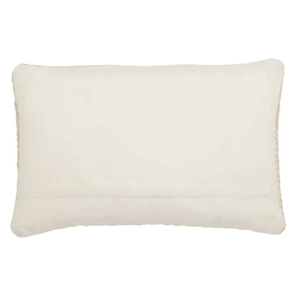 Maximus Global Striped Indoor Outdoor Lumbar Pillow - Beige