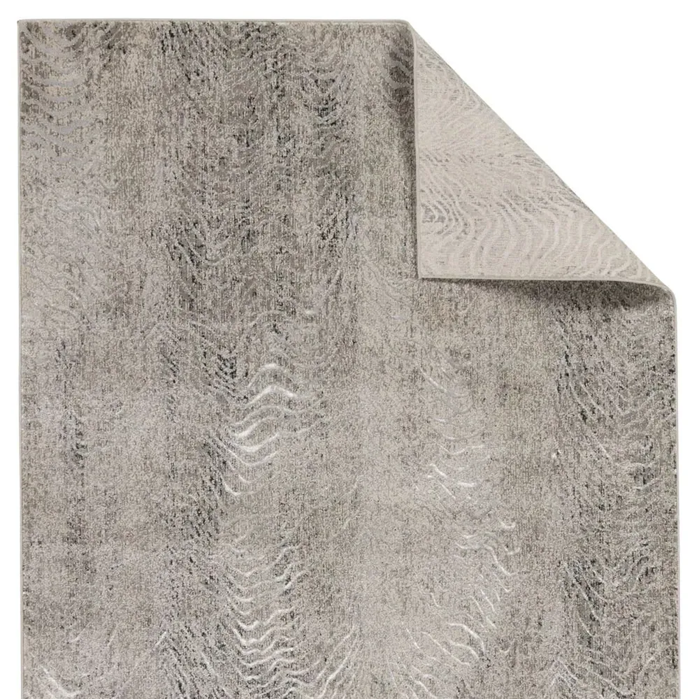 May Animal Patterned Rug - Grey, Polyester