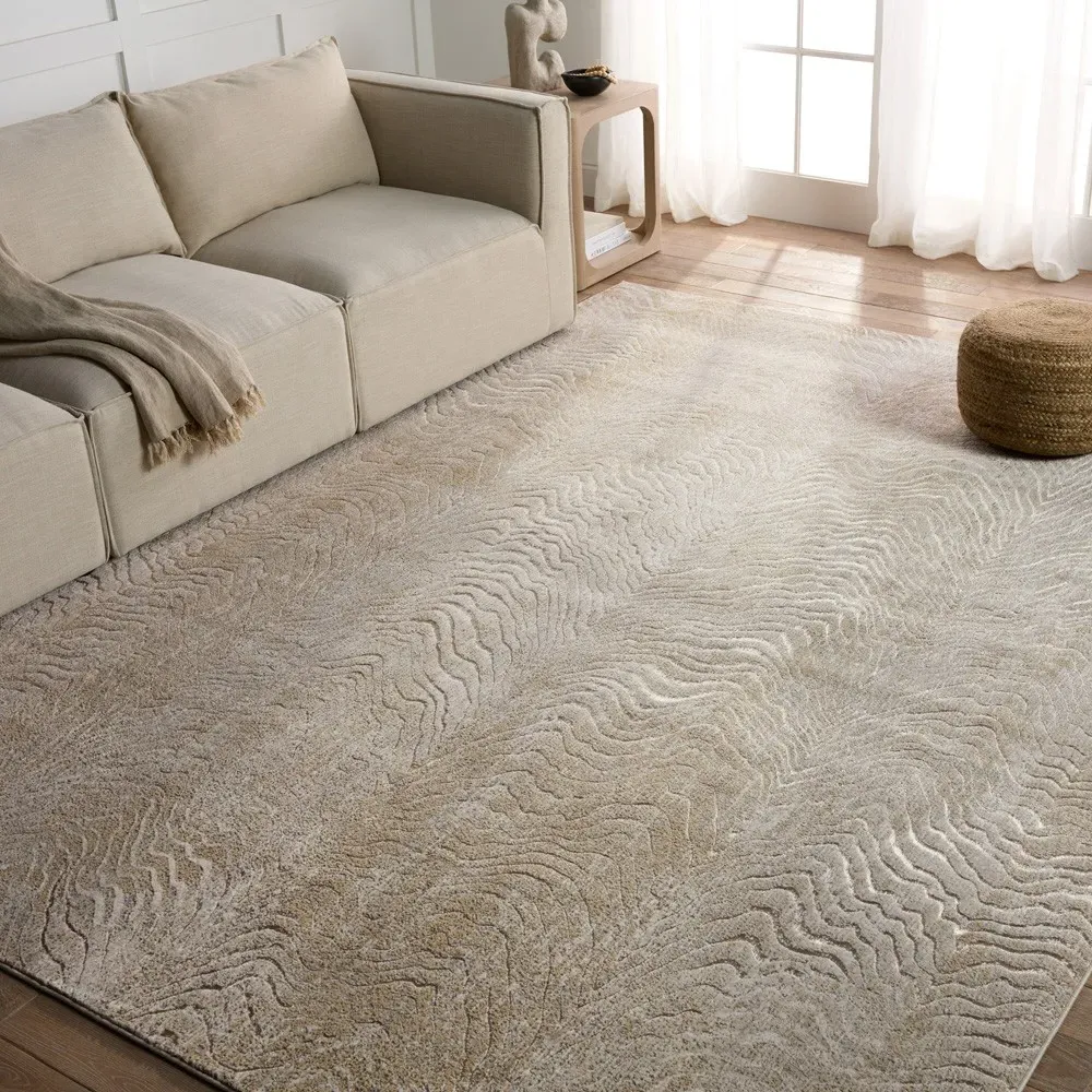 May Animal Patterned Rug Sample - Brown