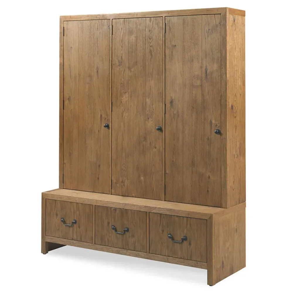 Maya Entryway Cabinet - Brown, Oak