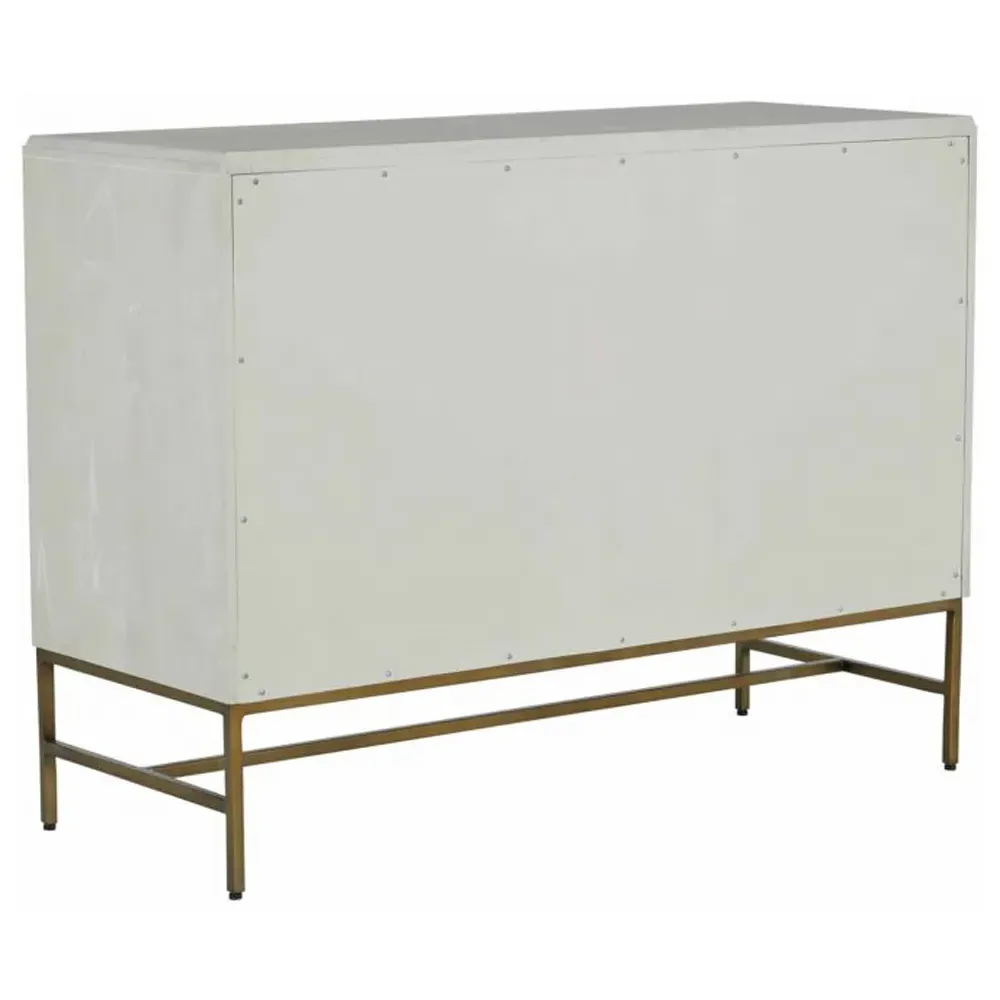 Maya French Country Dresser - White, Mindy Wood