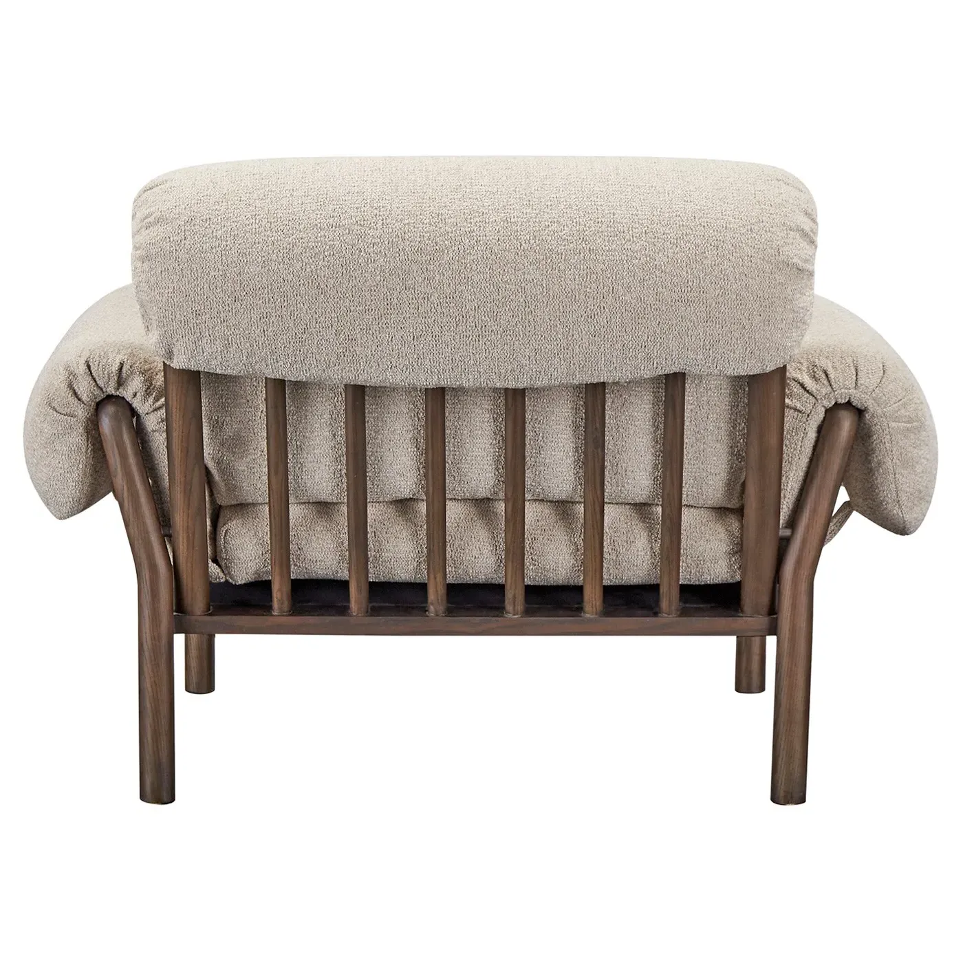Maya Lounge Chair - Beige, Ash