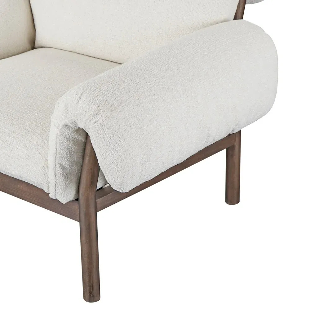 Maya Lounge Chair - Off White