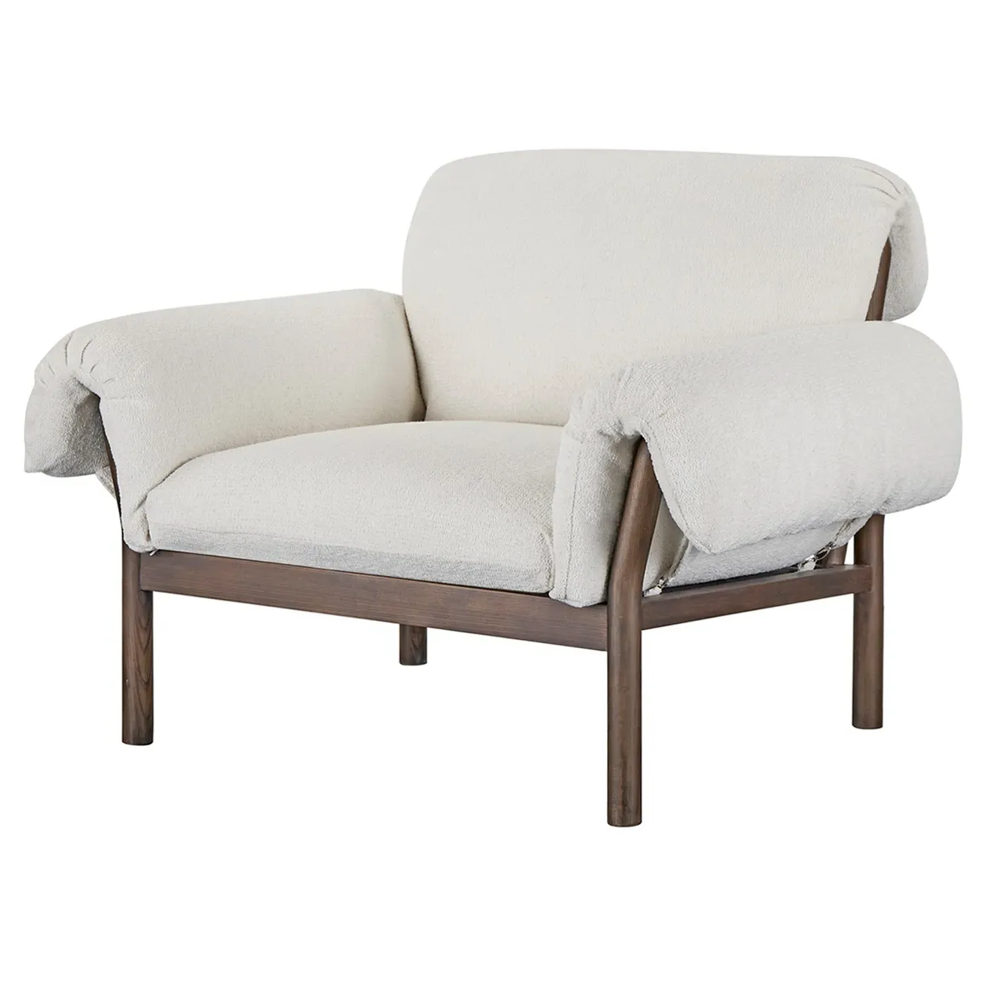 Maya Lounge Chair - Off White image