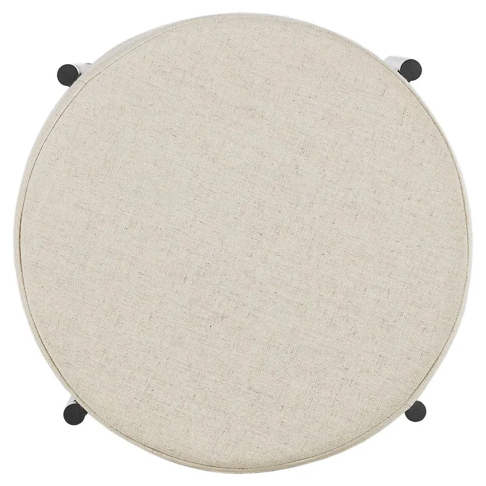 Maynard Bar Stool - Cream, Iron