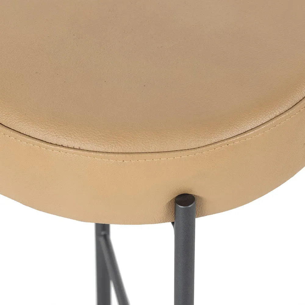 Maynard Counter Stool - Brown, Iron