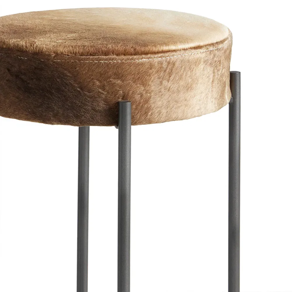 Maynard Counter Stool - Speckled Hide, Iron