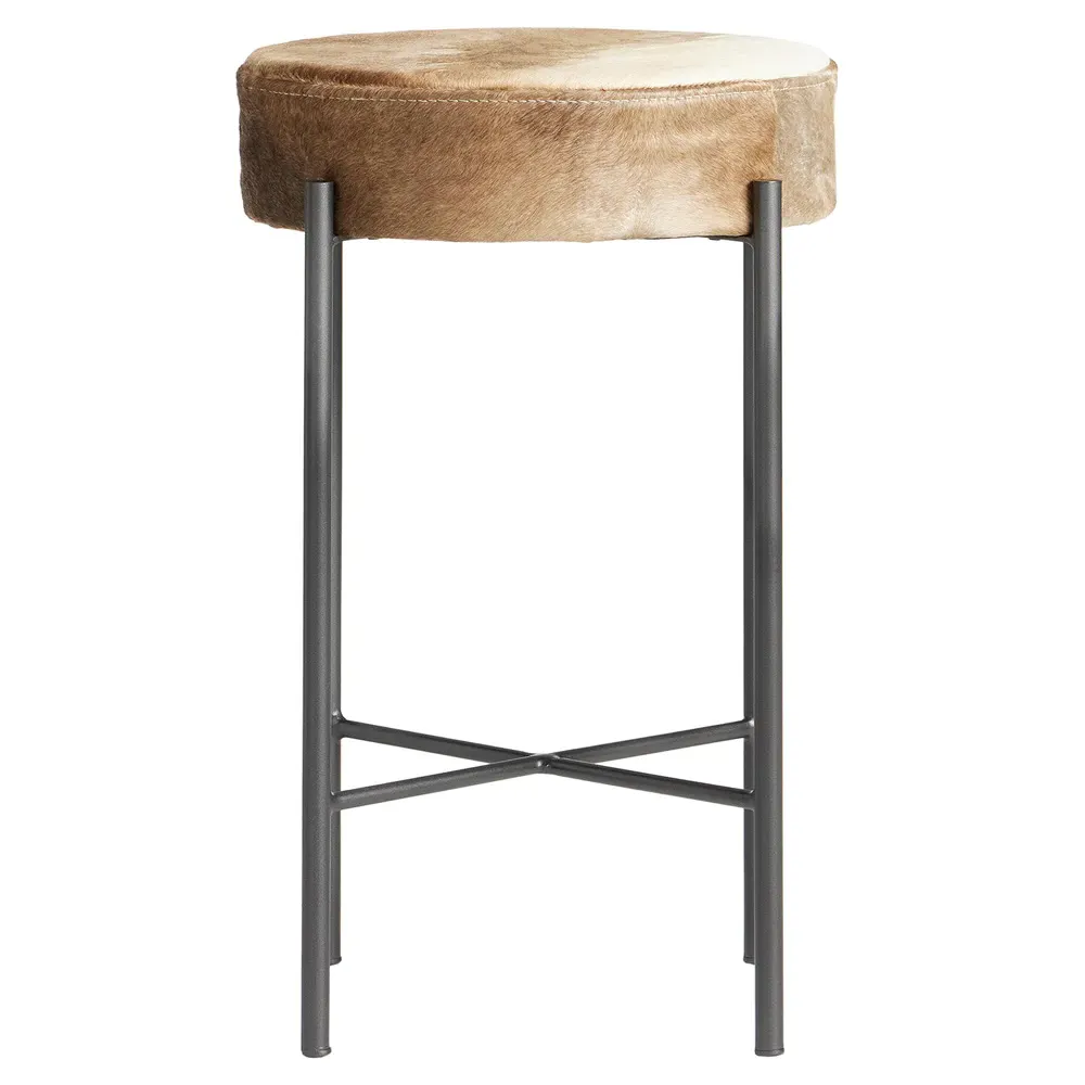 Maynard Counter Stool - Speckled Hide, Iron