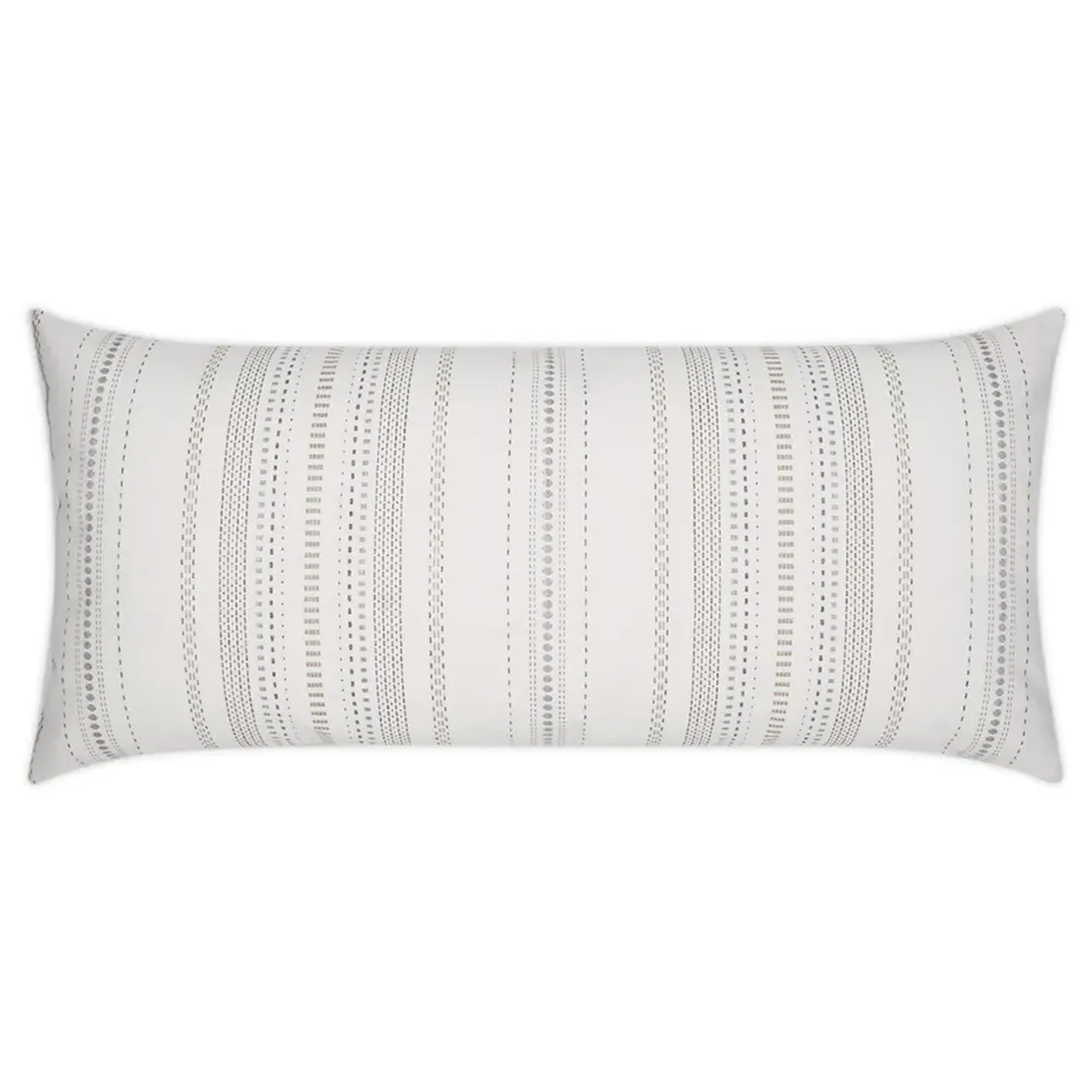 Mayumi Global Bazaar Striped Indoor Outdoor Lumbar Pillow