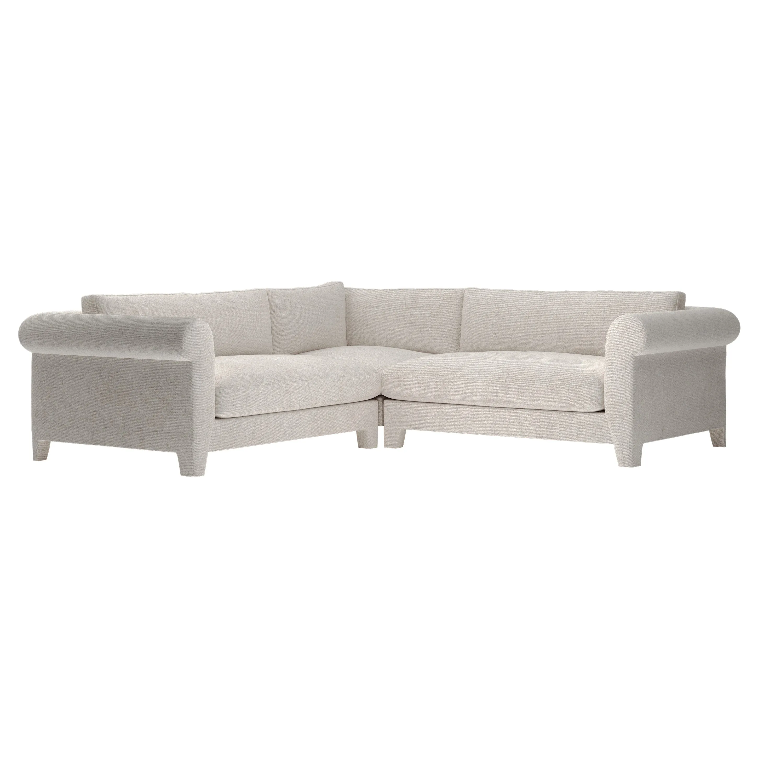 McKinley Corner Sectional Sofa - Alabaster