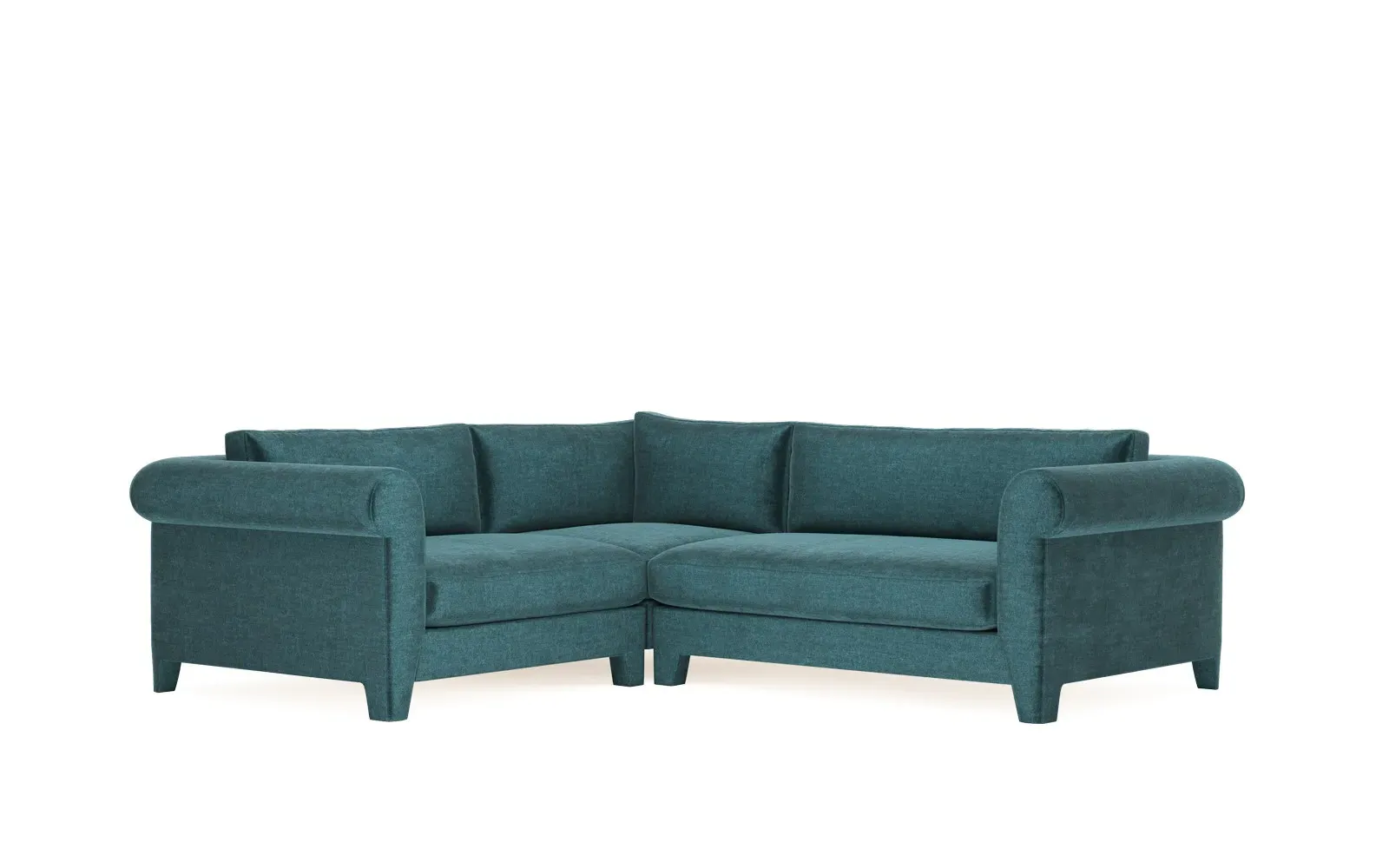 McKinley Corner Sectional Sofa - Mallard Green