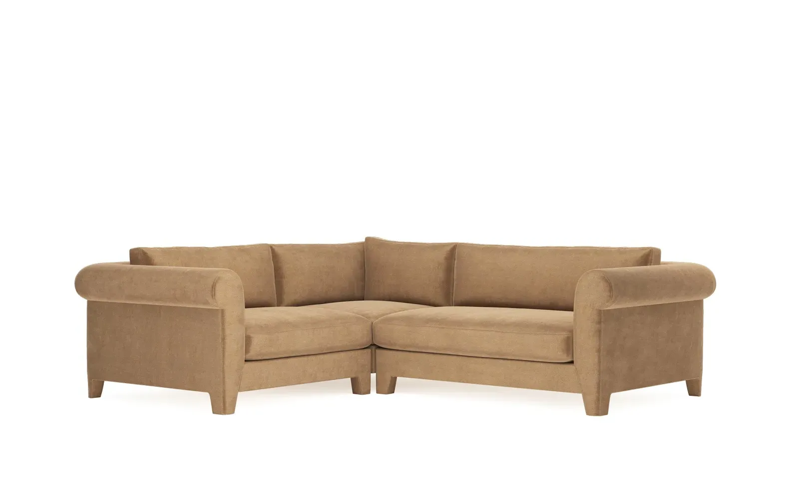 McKinley Corner Sectional Sofa - Nutmeg