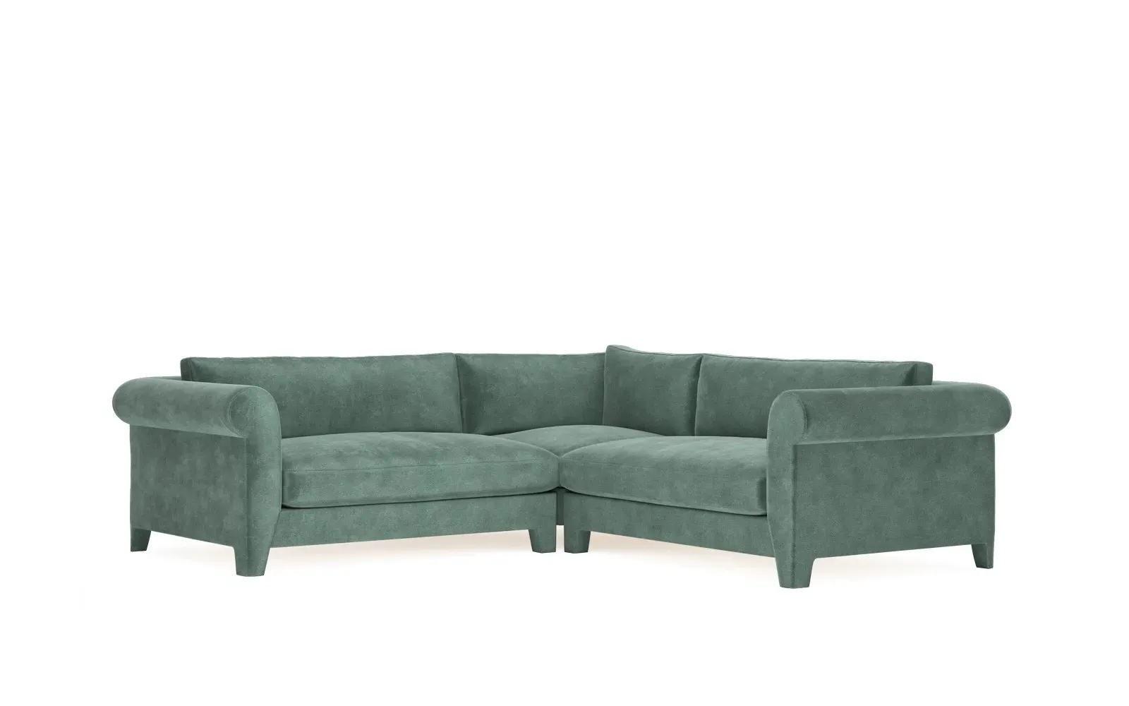 McKinley Corner Sectional Sofa - Spanish Moss