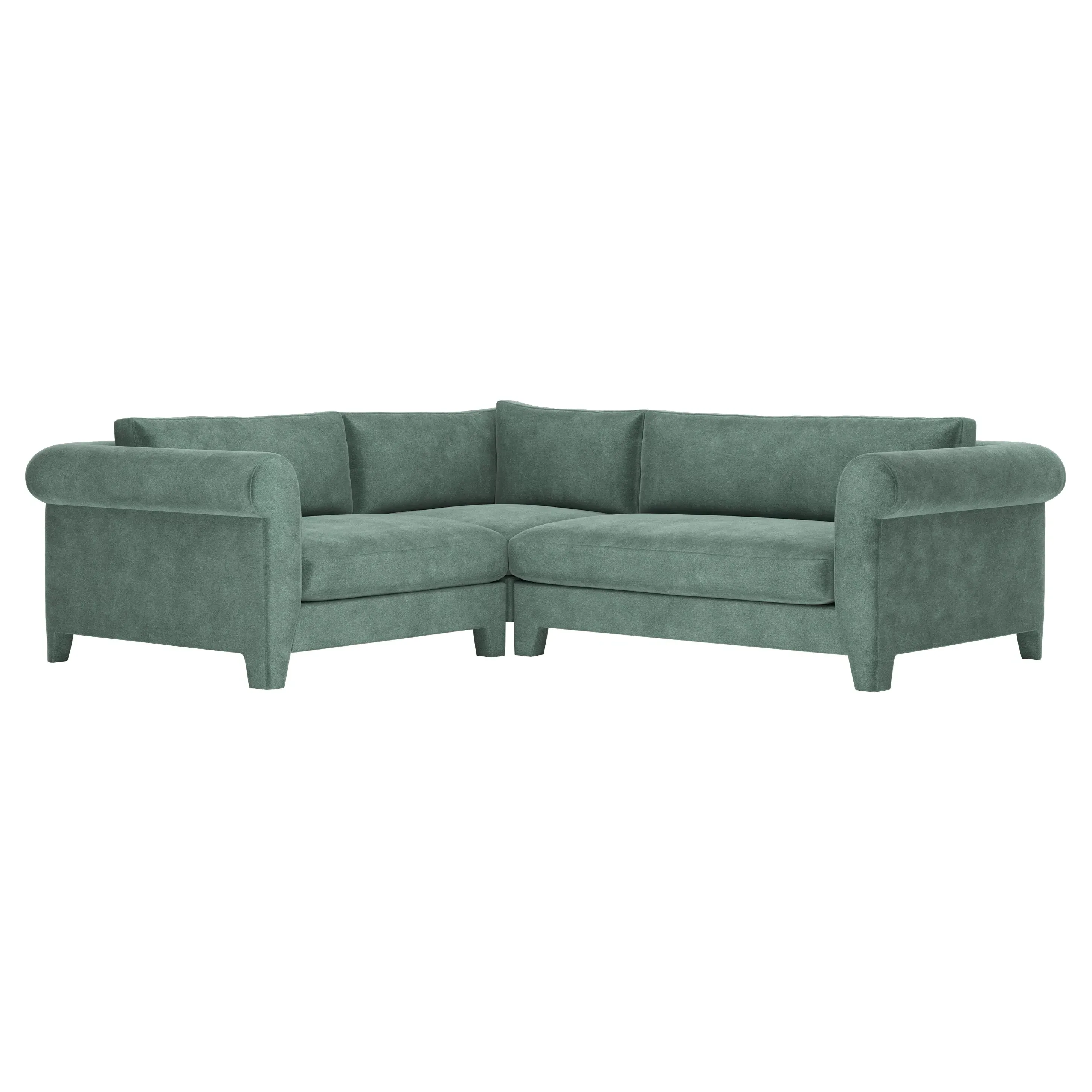 McKinley Corner Sectional Sofa - Spanish Moss