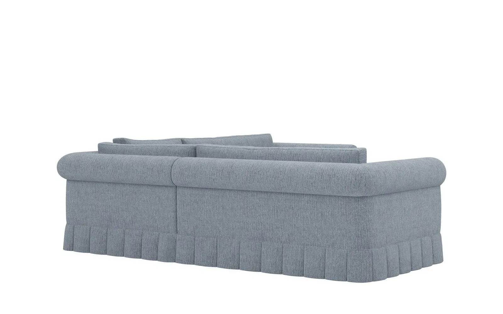 McKinley Skirted Corner Sectional Sofa - Tidal Pool