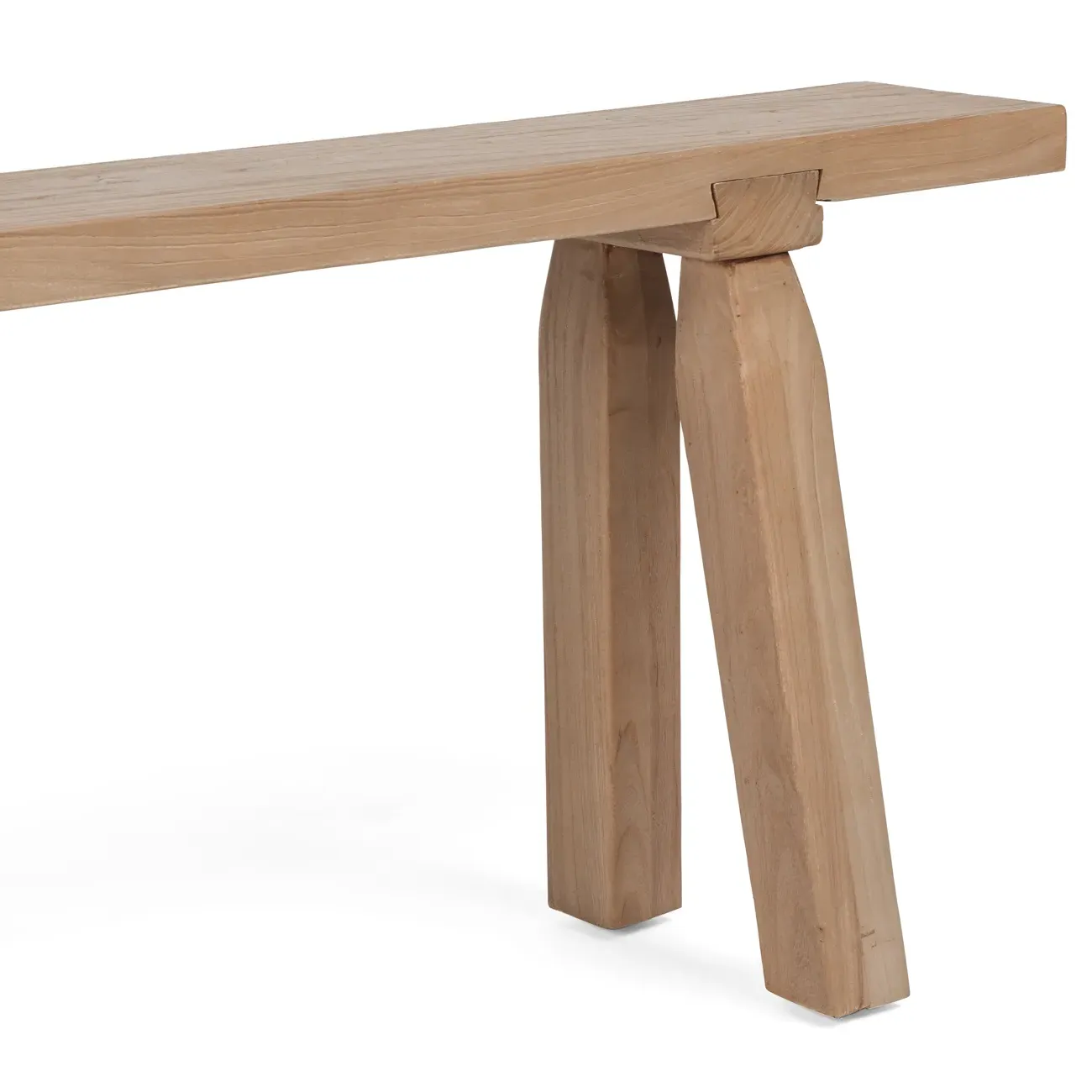 Meera Entryway Bench - Brown, Reclaimed Elm Wood