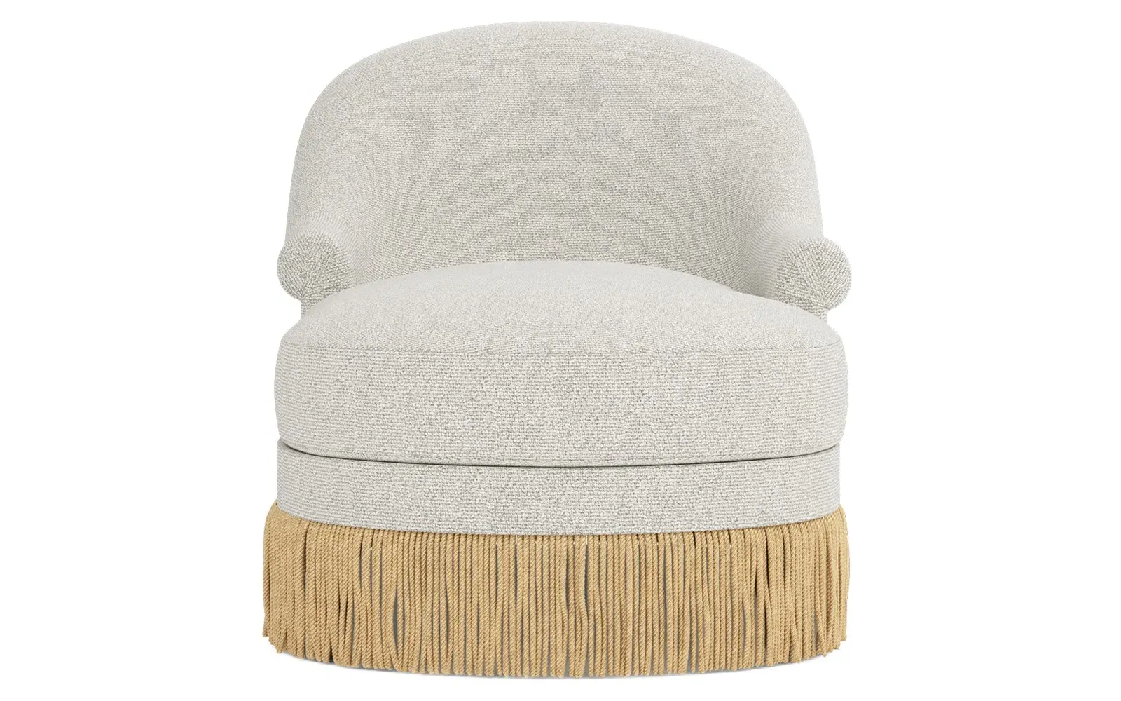 Meilani Left Chaise - White Lamb