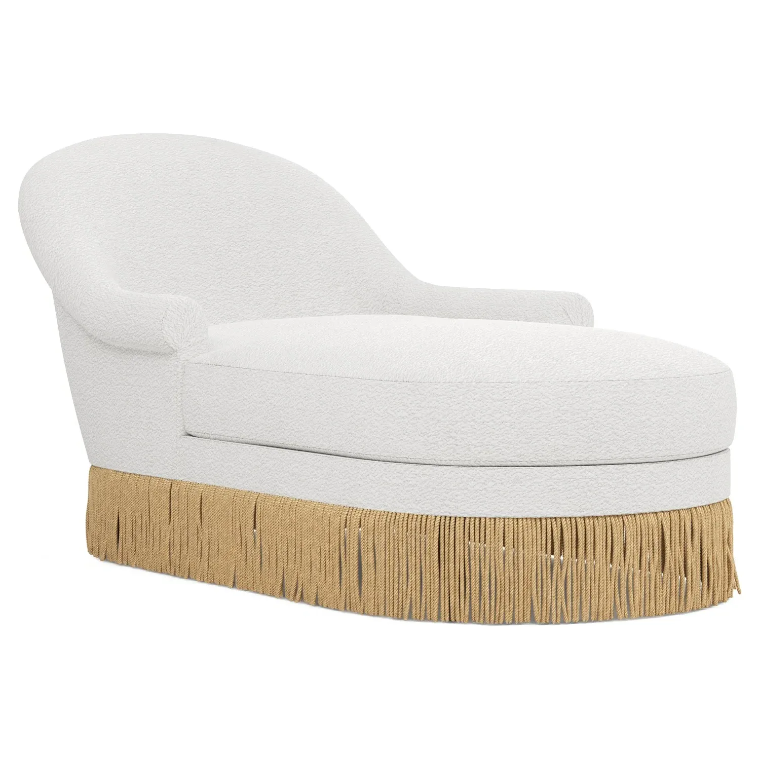 Meilani Left Chaise - White Lamb image
