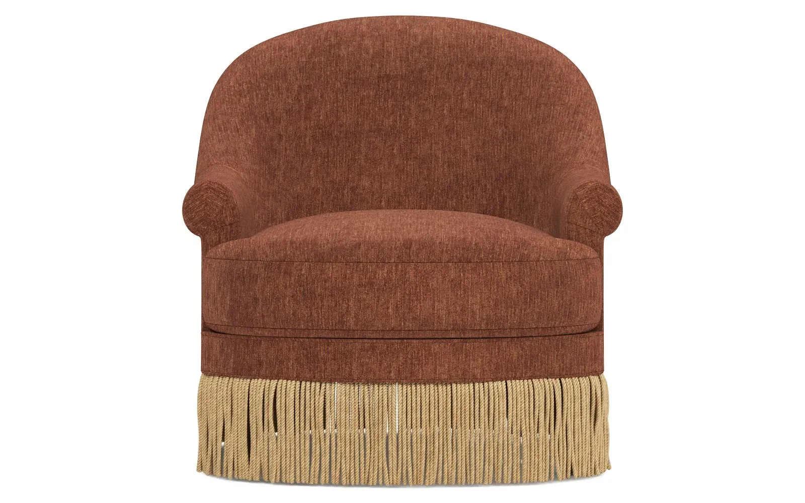 Meilani Swivel Glider Chair - Chestnut