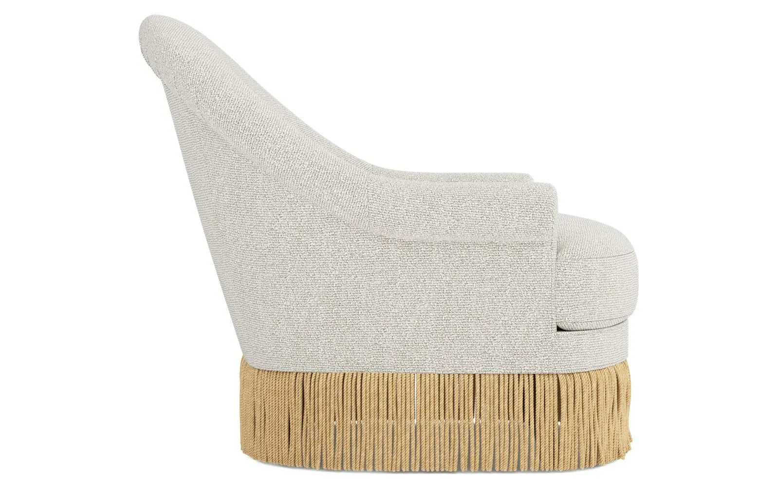 Meilani Swivel Glider Chair - Chestnut