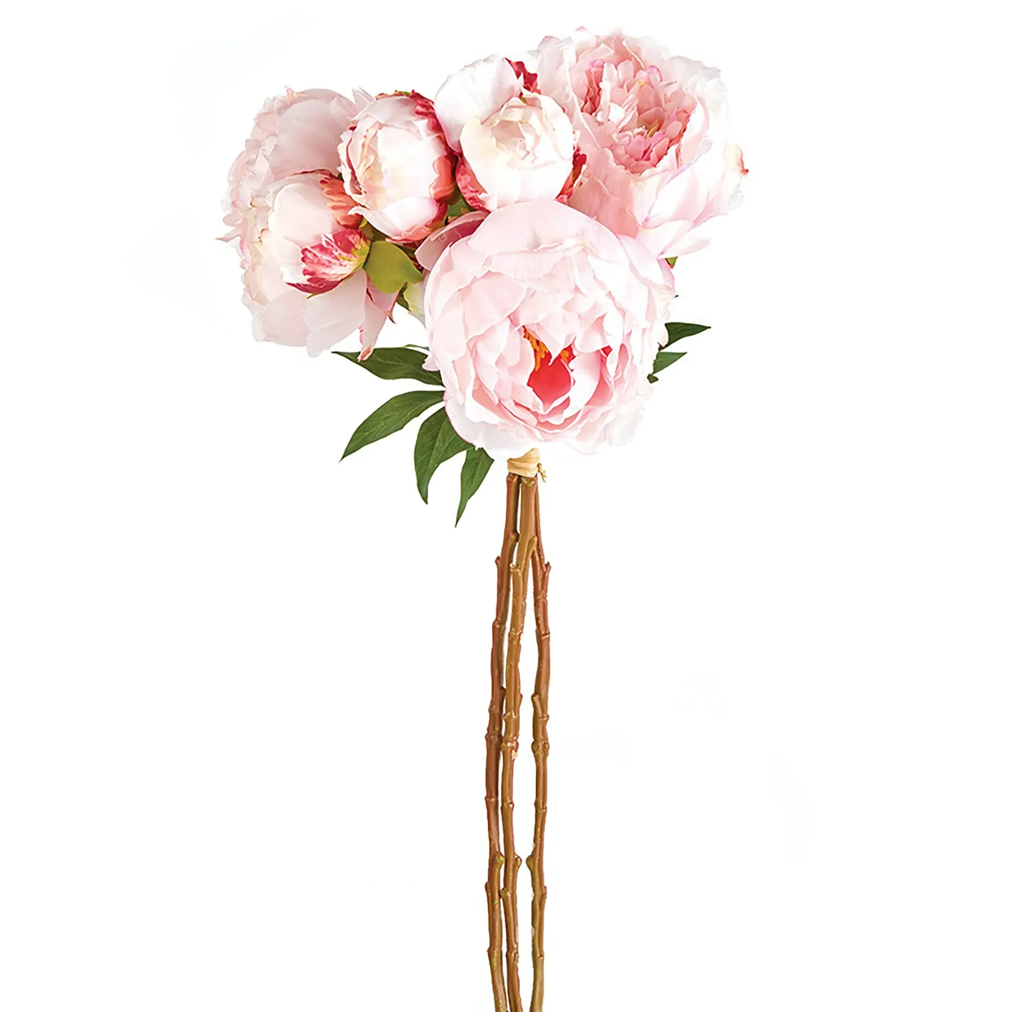 Meira Peony Faux Floral Bundle - Pink image