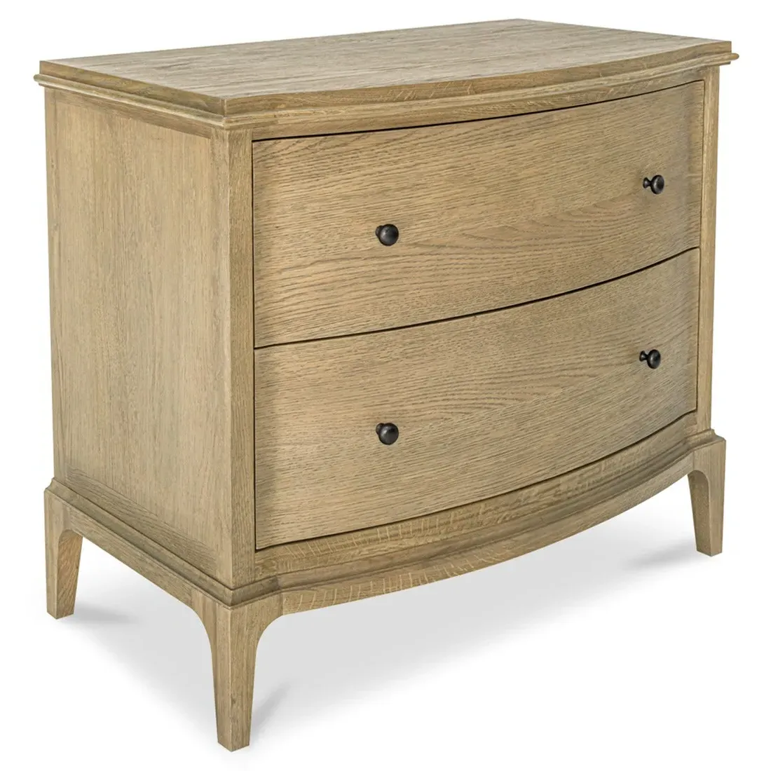 Melanie Nightstand - Brown, Oak
