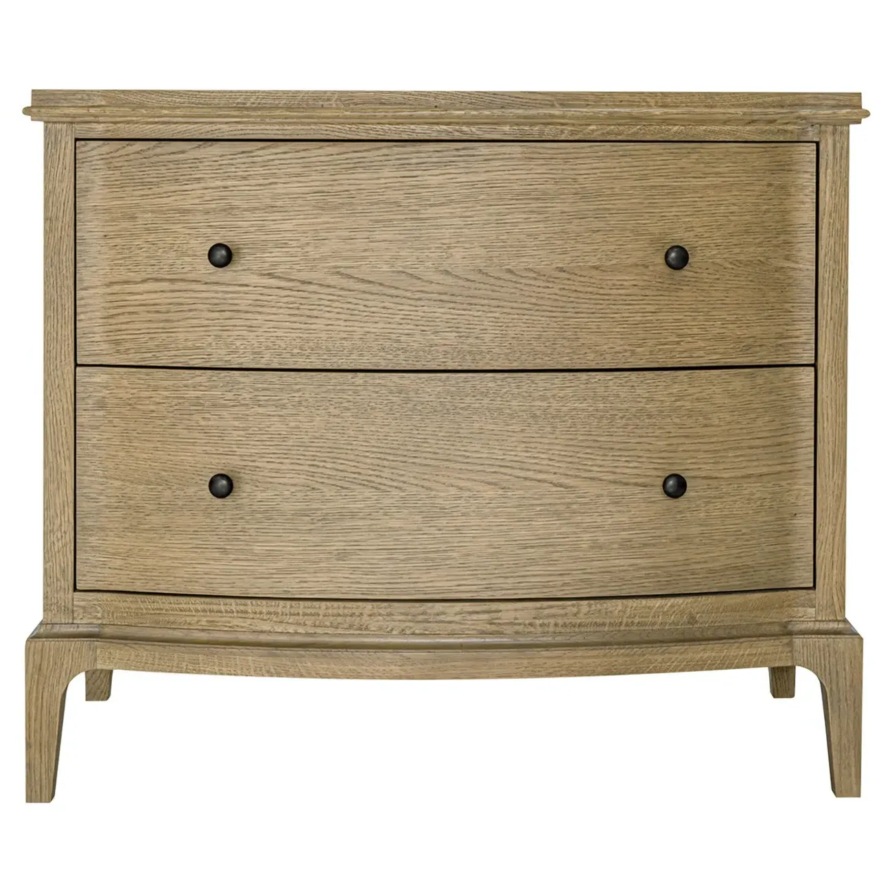 Melanie Nightstand - Brown, Oak