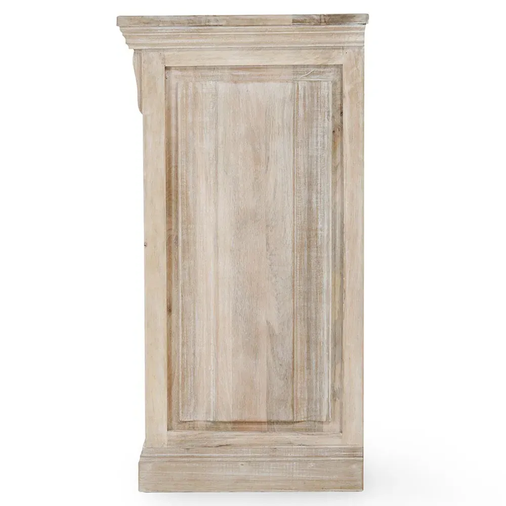 Melany Dresser - White Wash, Mango Wood