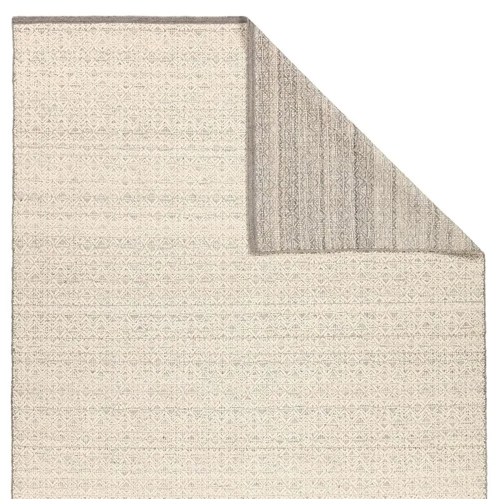 Melina Merwyn Border Solid Rug - Brown, Wool