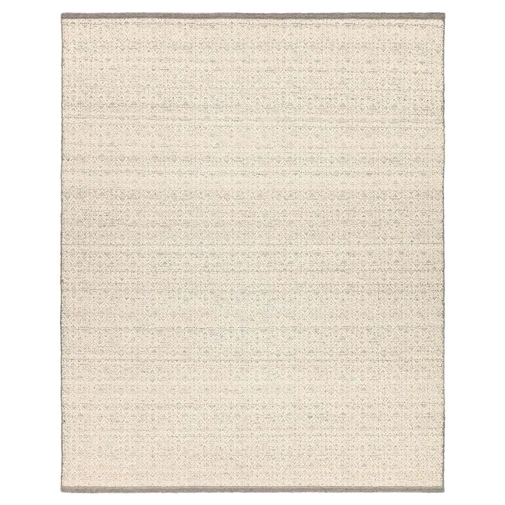 Melina Merwyn Border Solid Rug Sample - Brown, Wool image
