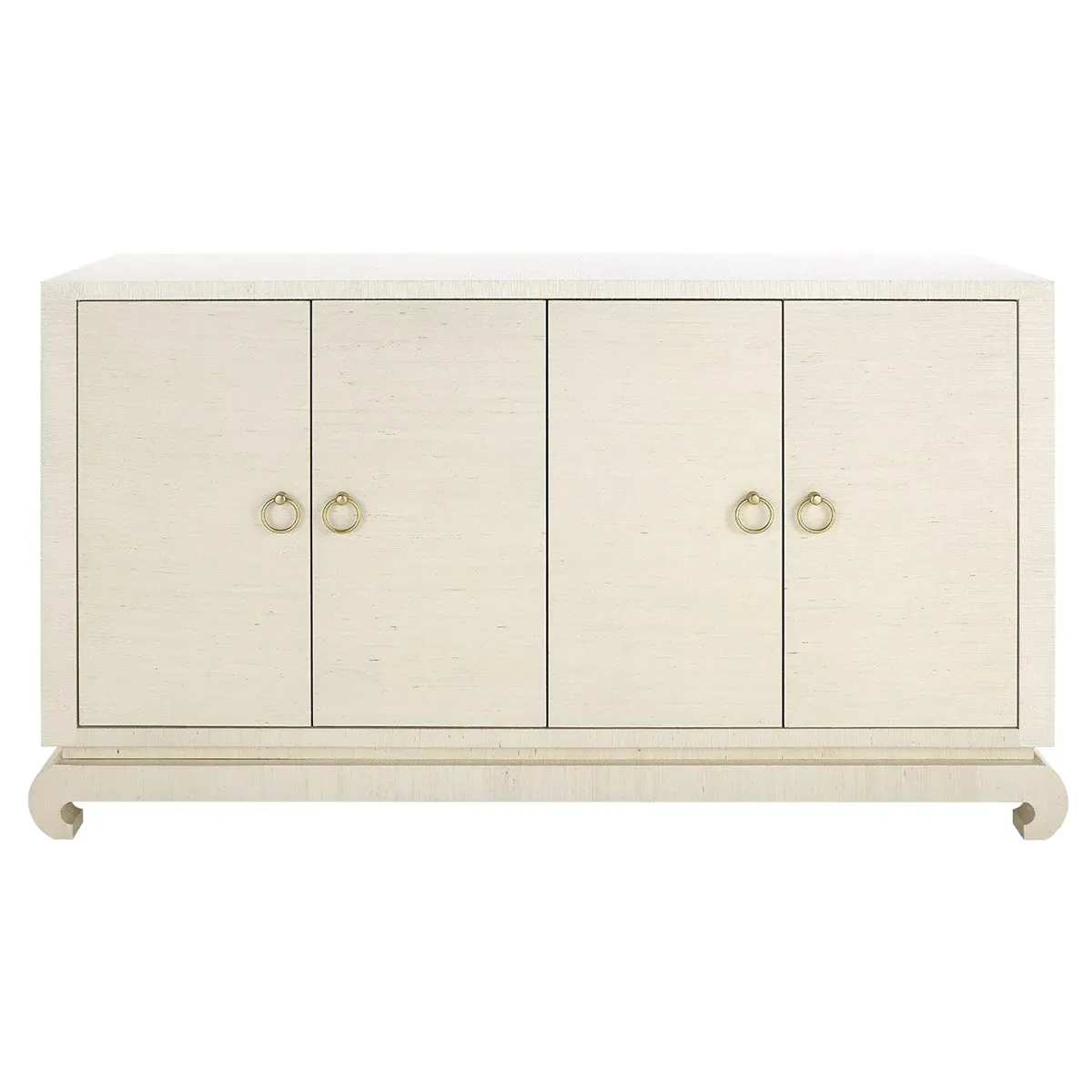 Meredith Chow Cabinet - Natural, Grasscloth