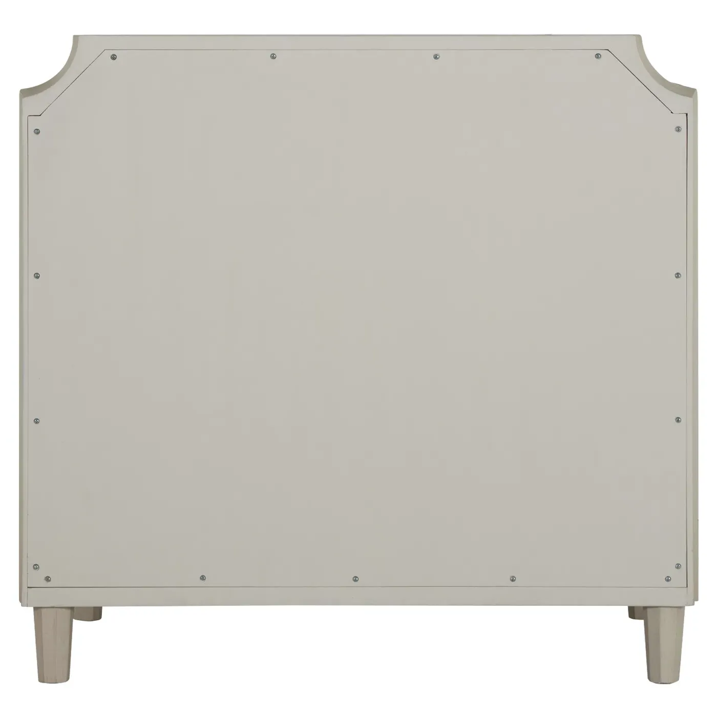 Merigold Chest - Sesame White, Metal