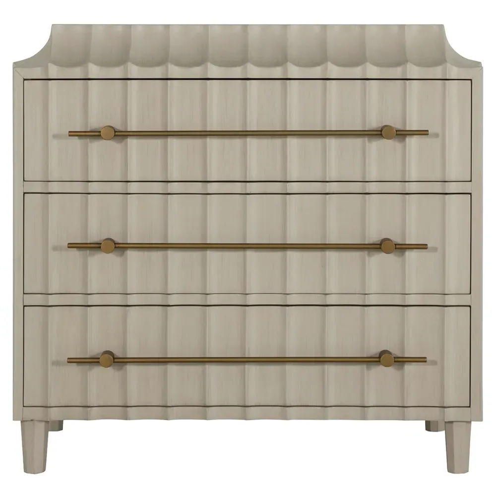 Merigold Chest - Sesame White, Metal image