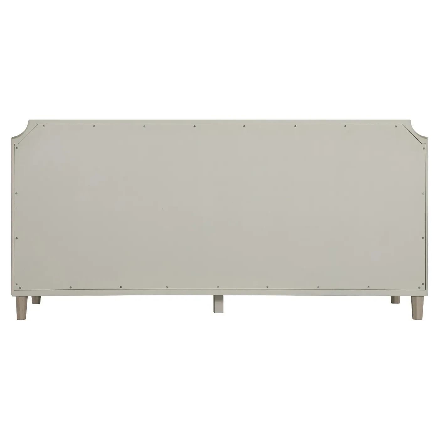 Merigold Double Dresser - Sesame White, Metal
