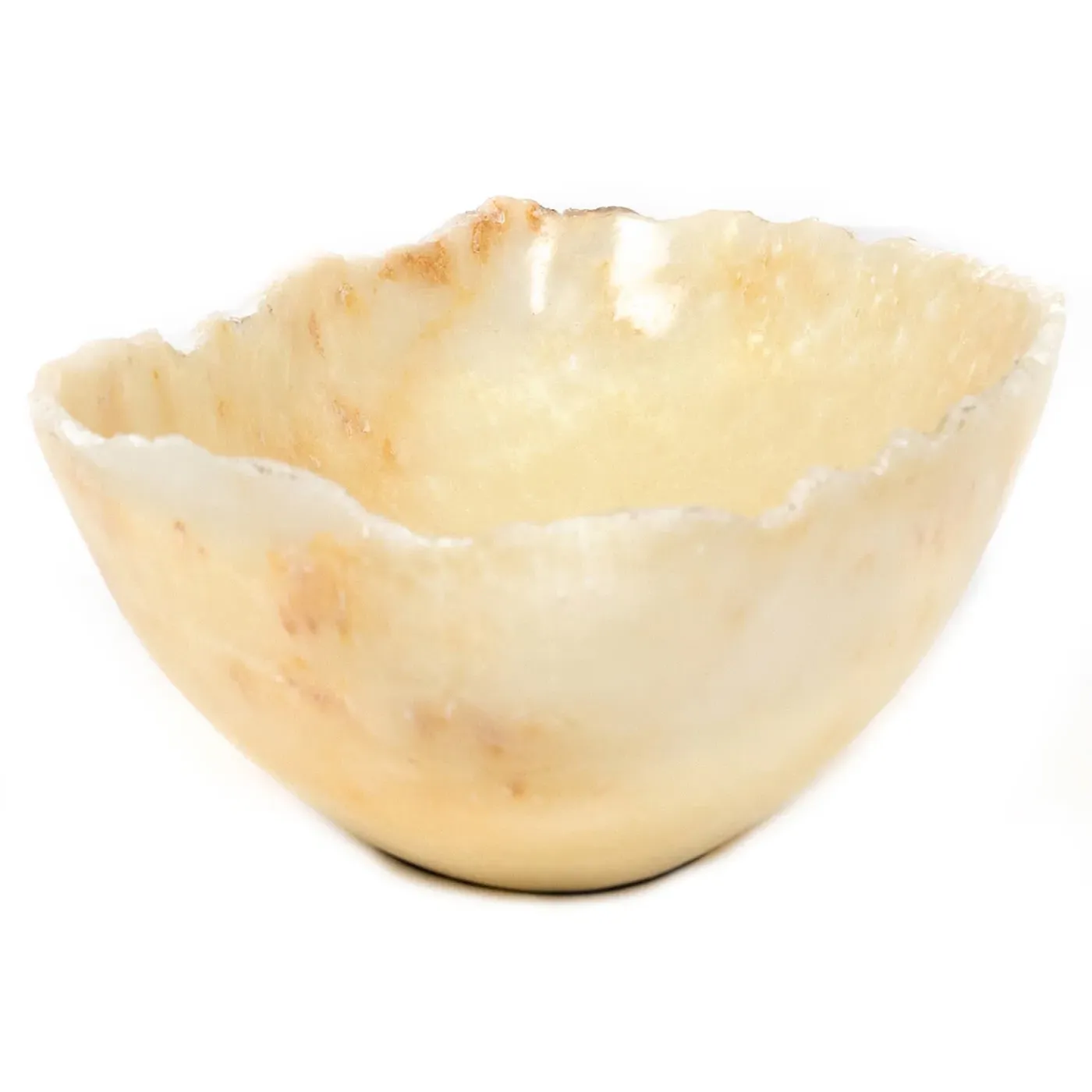 Meryll Oval Decorative Bowl - Beige, Onyx image