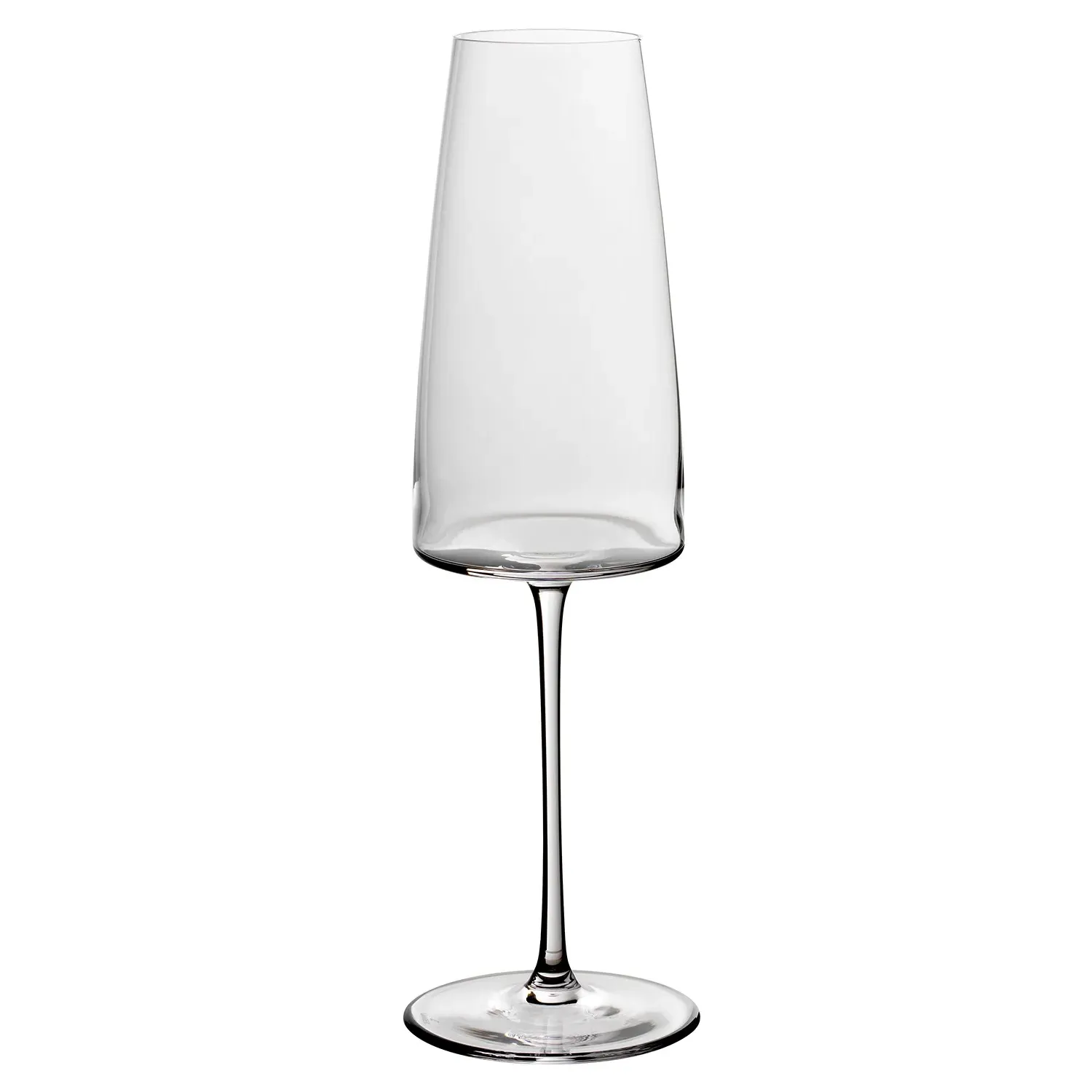 MetroChic Champagne Flute Set of 2 - Clear, Crystal Glass image