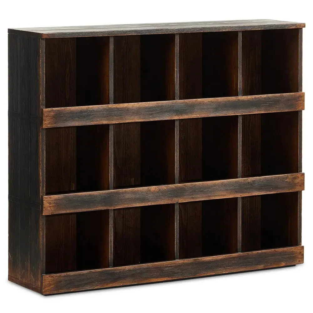 Meyer Bookcase - Brown, Pine Wood