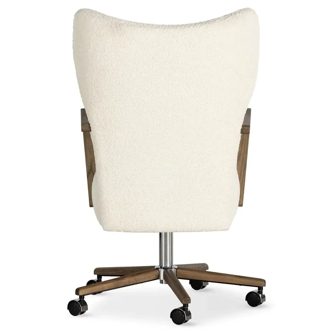 Miah Sheepskin Office Chair - Cream