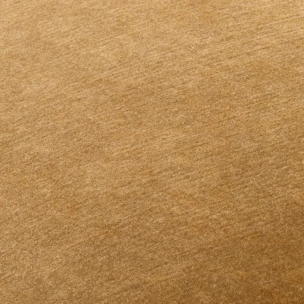 Micah 18x18 Throw Pillow - Warm Ochre, Velvet