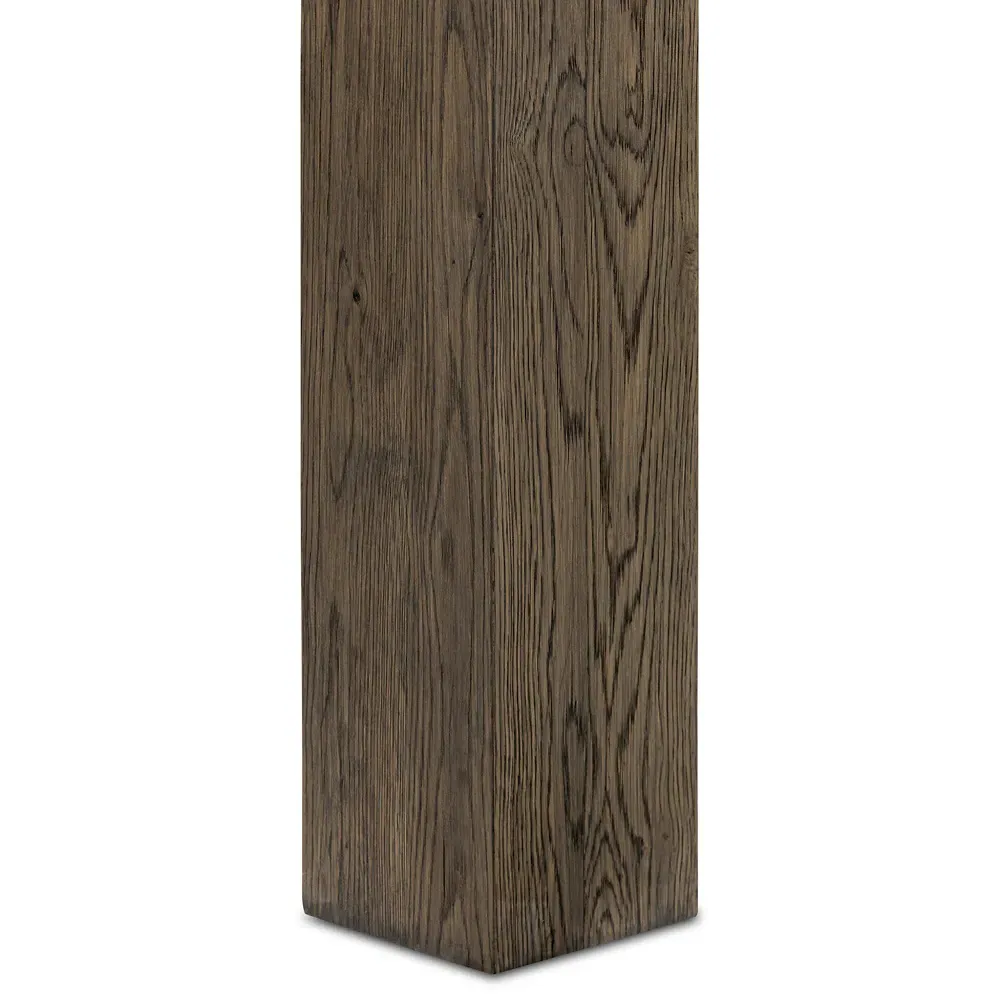 Michael Extendable Dining Table - Brown, Oak