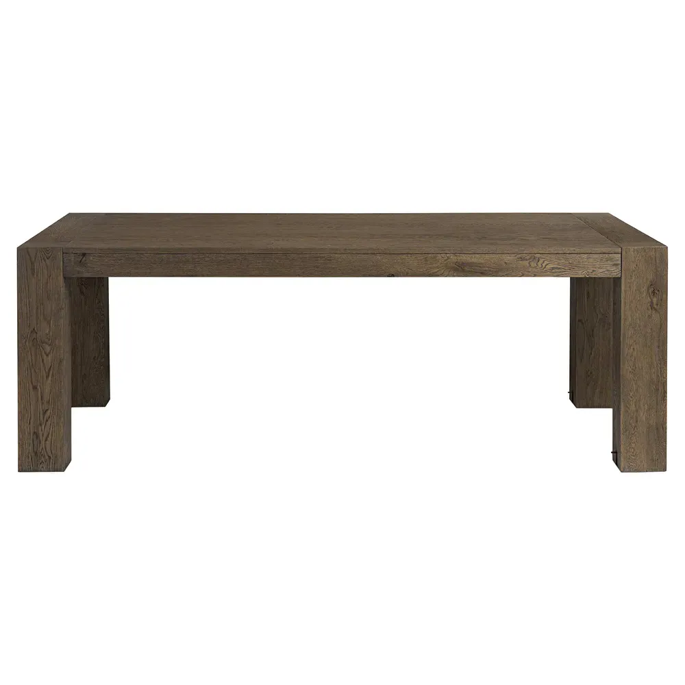 Michael Extendable Dining Table - Brown, Oak image