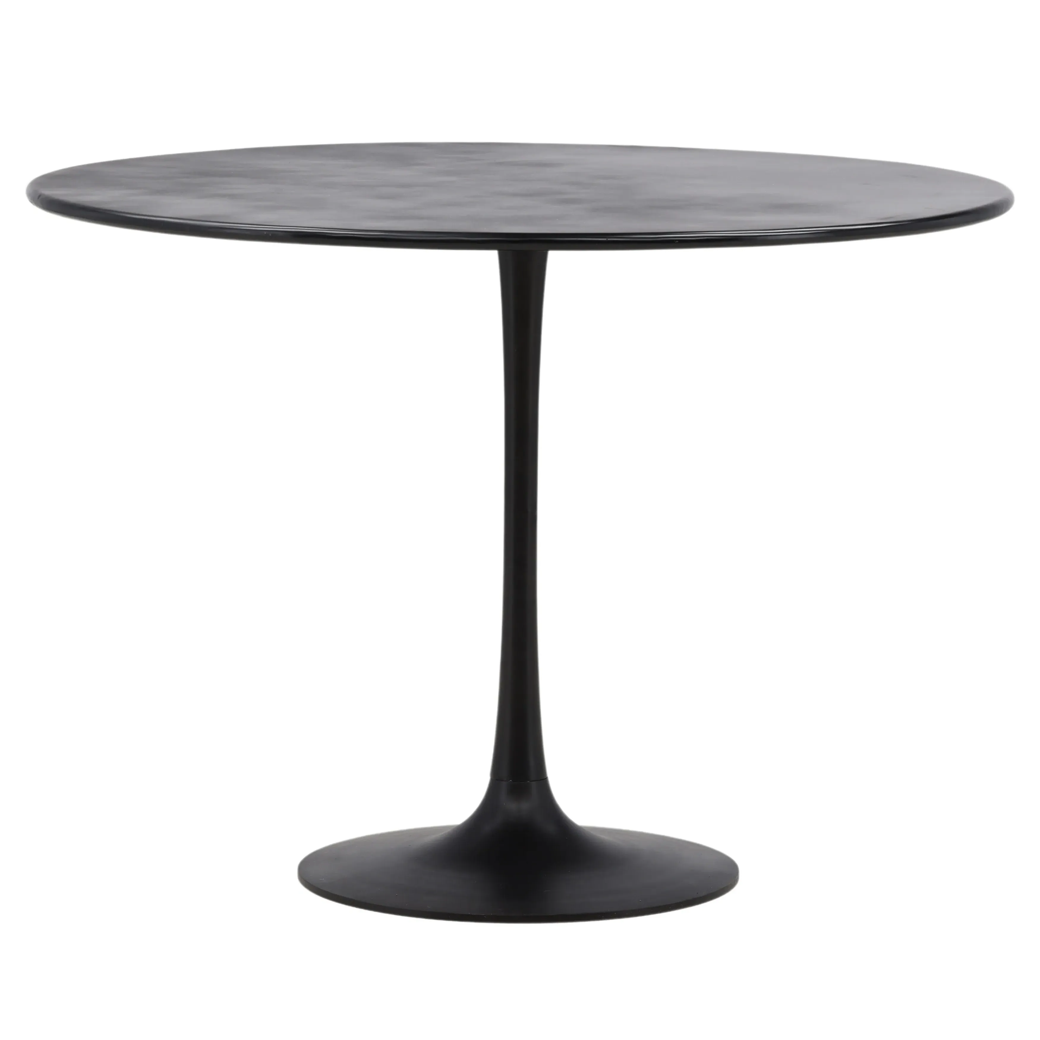 Michael Round Pedestal Dining Table - Black, Iron image