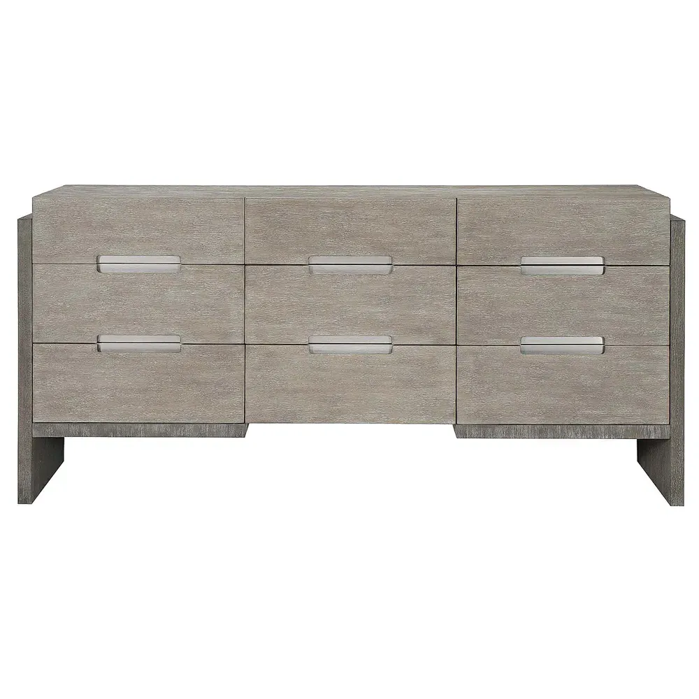 Miguel Dresser with Soft-Closing Drawers - Brown, Acacia Wood image