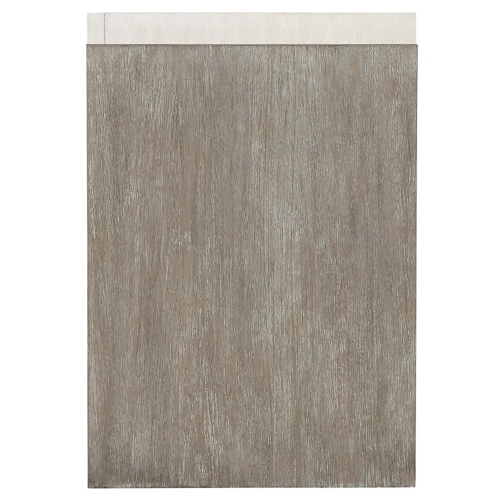 Miguel Nightstand with Soft-Closing Drawers - White, Acacia Wood