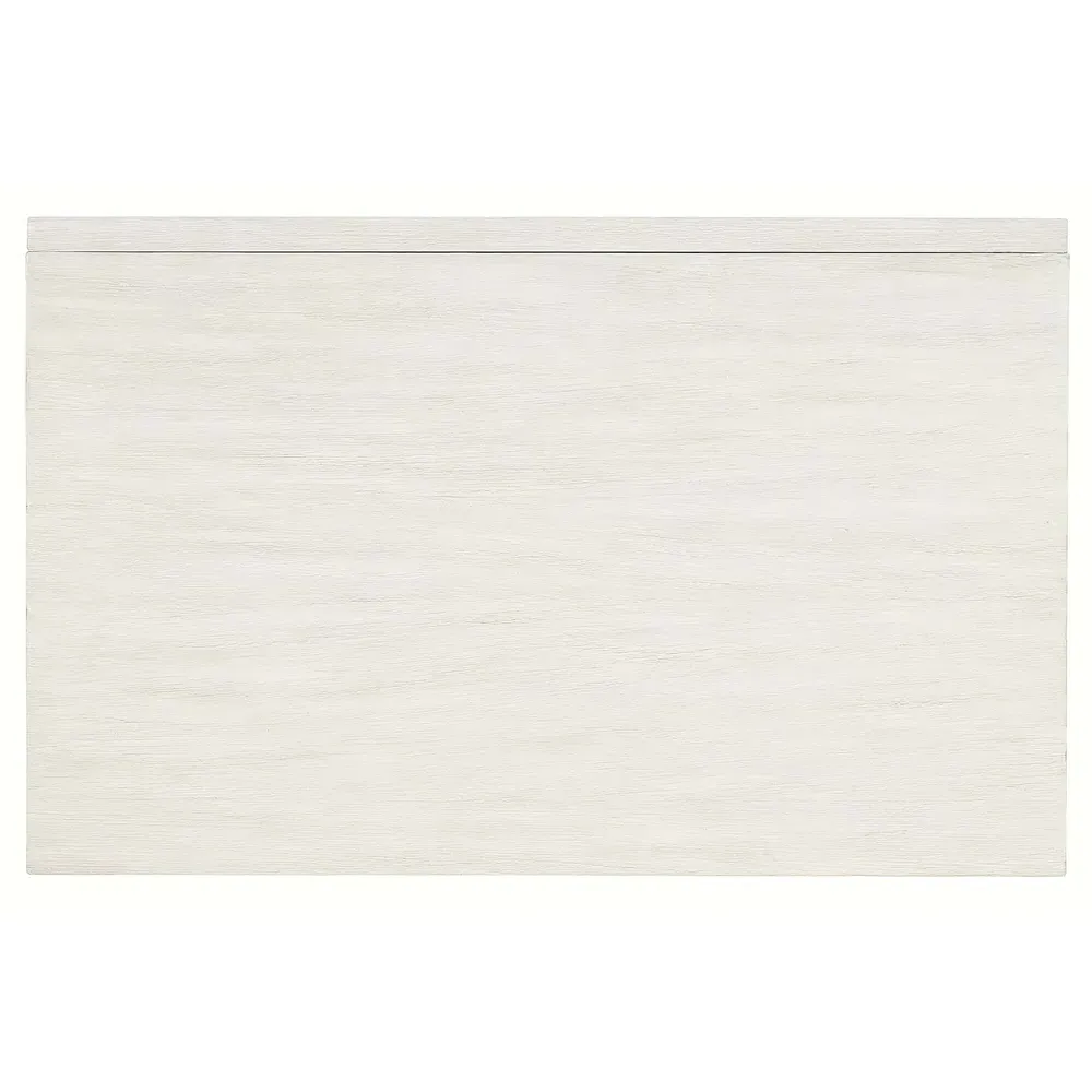 Miguel Nightstand with Soft-Closing Drawers - White, Acacia Wood