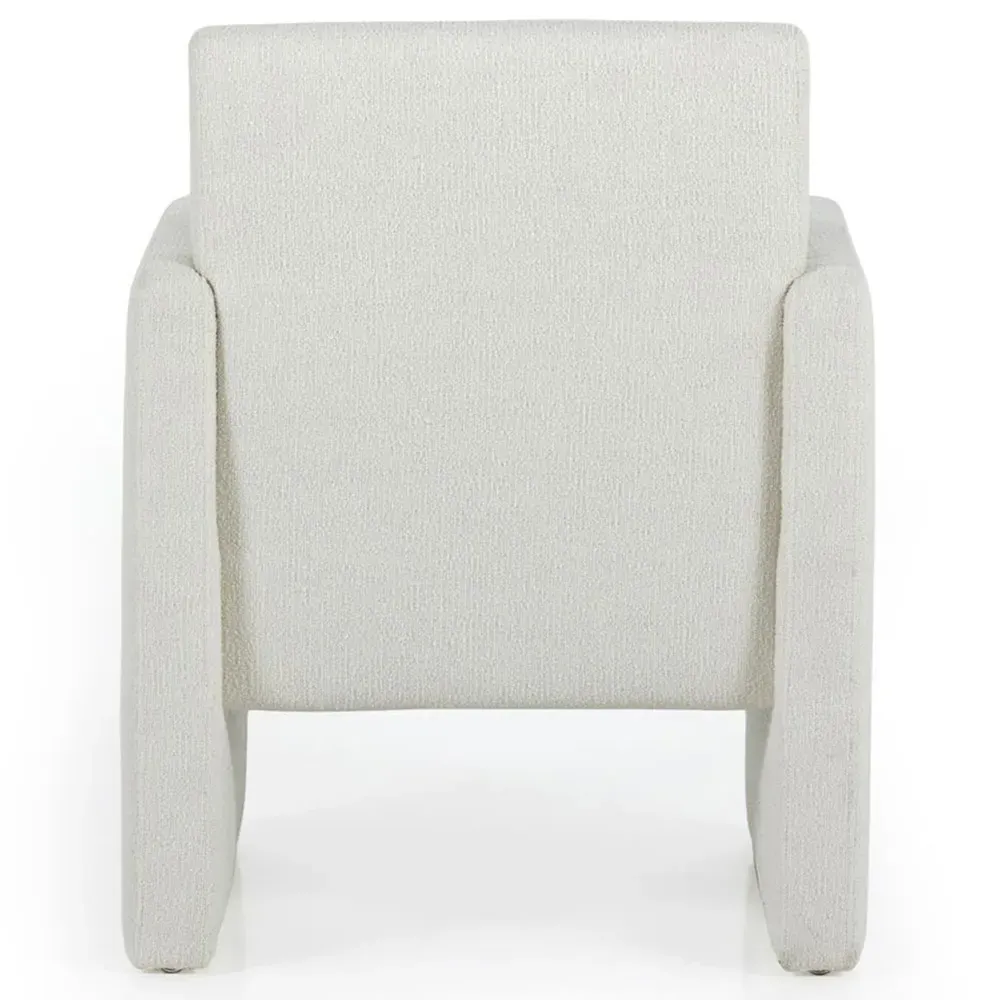 Mika Dining Arm Chair - Cream