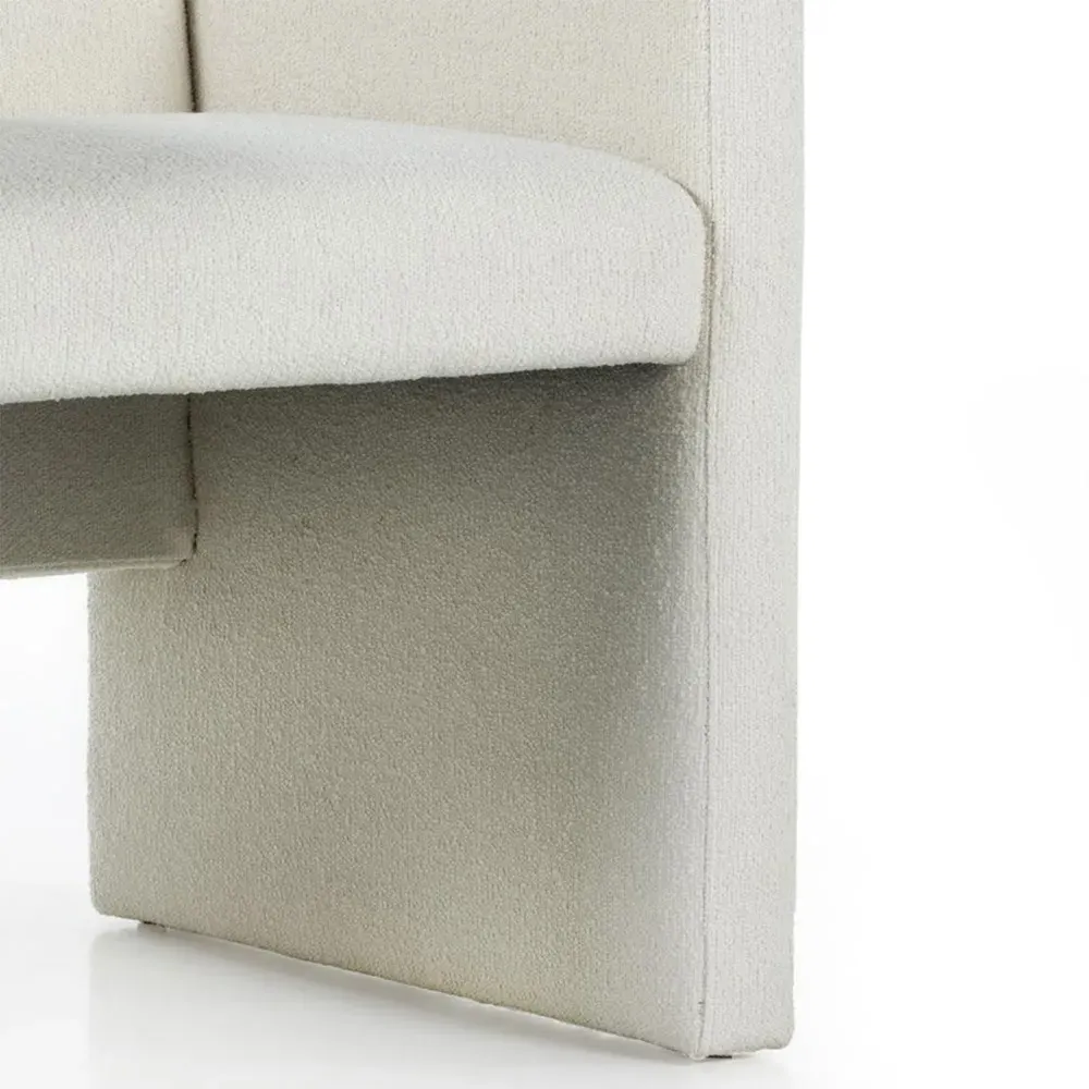 Mika Dining Arm Chair - Cream