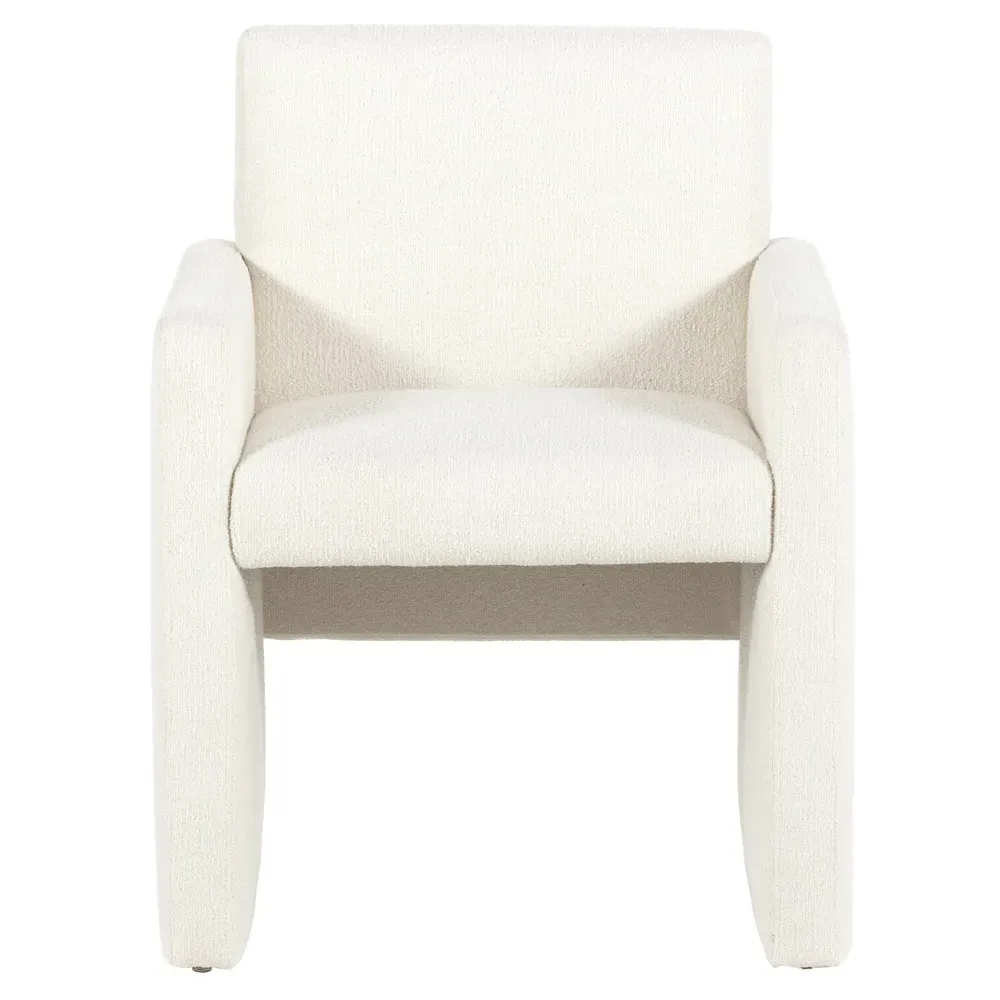 Mika Dining Arm Chair - Cream