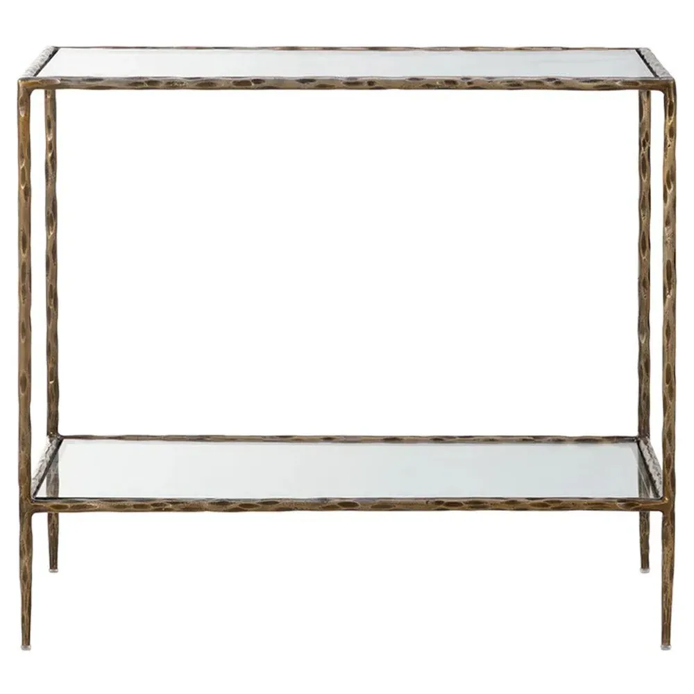 Mikayla Nightstand - Antique Brass, Iron image