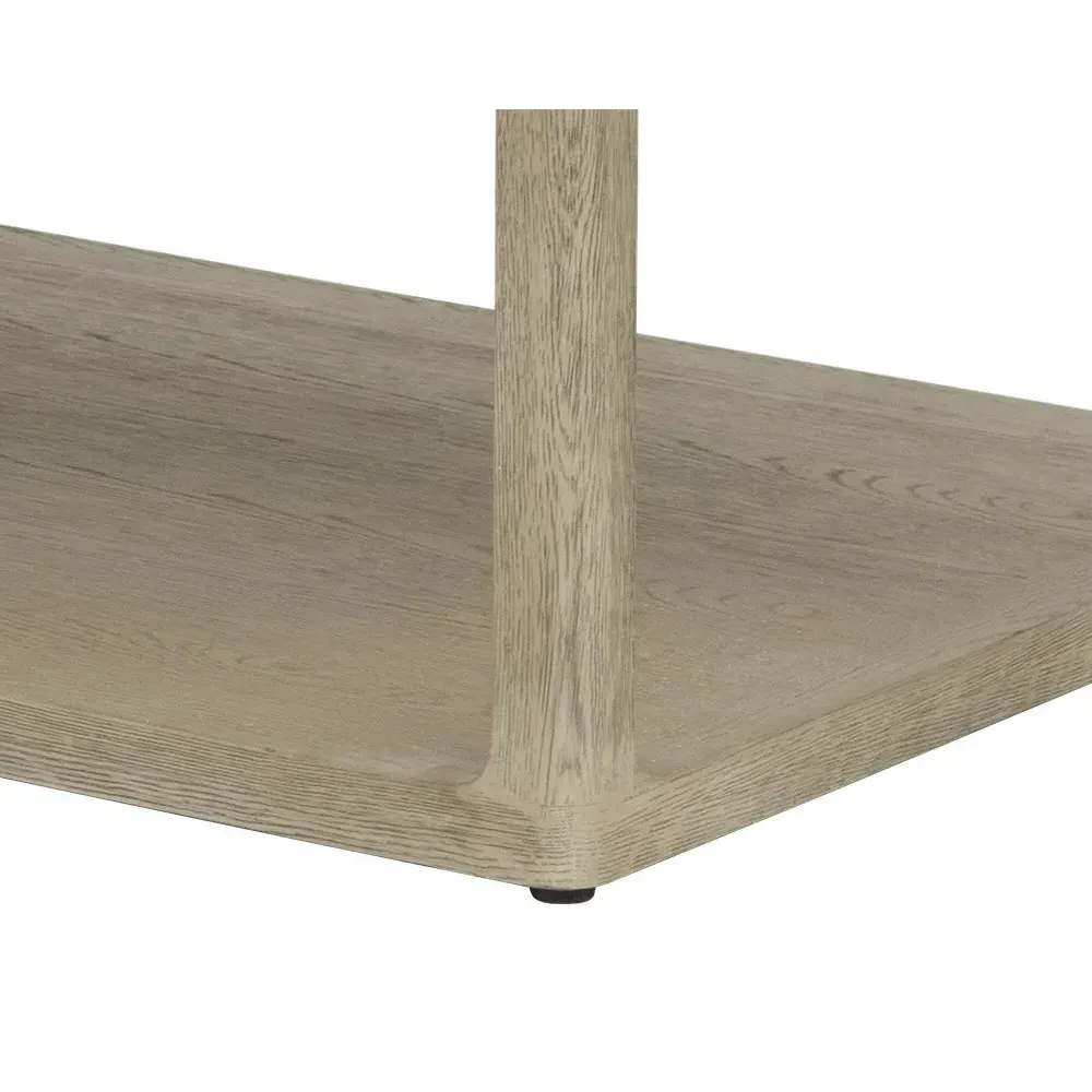 Miku Rectangular Coffee Table - Grey, Oak